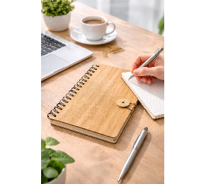 מחברת במבוק אקולוגית ממותגת